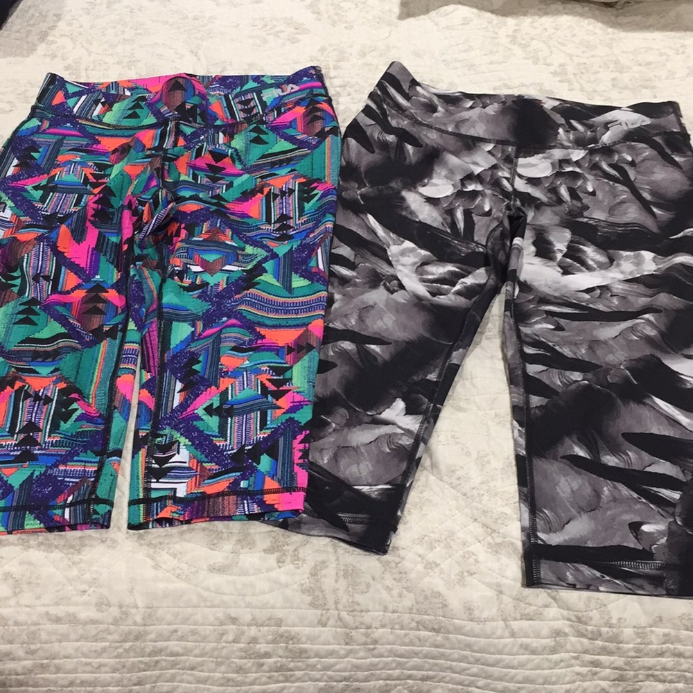 Fila Capri style running leggings bundle